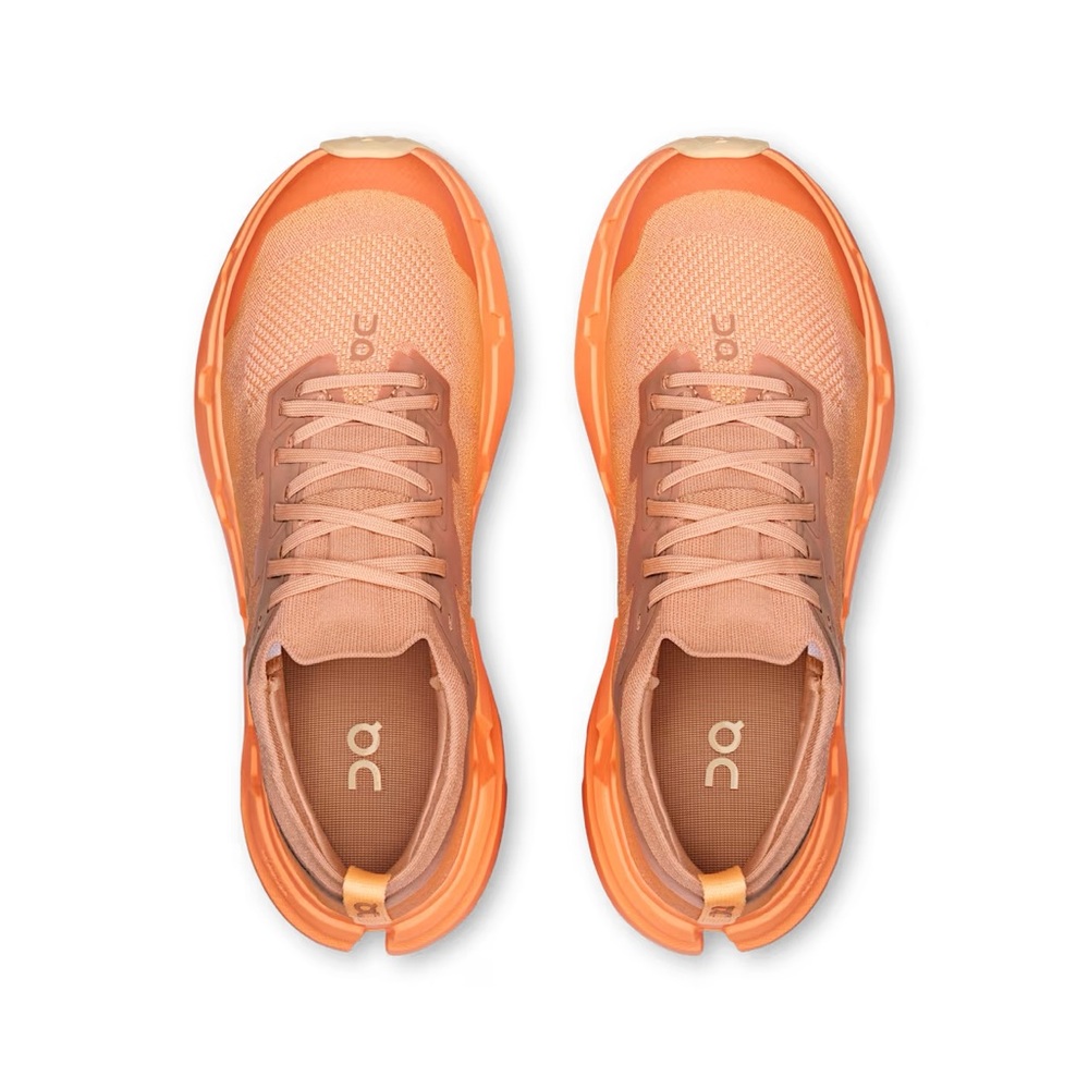 On Running Women's Cloudsoma Trail Running Tangerine Orange 7 $150 - Picture 4 of 8